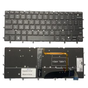 Teclado Dell Inspiron 13 7347 7348 7352 7359 Backlight Negro Inglés