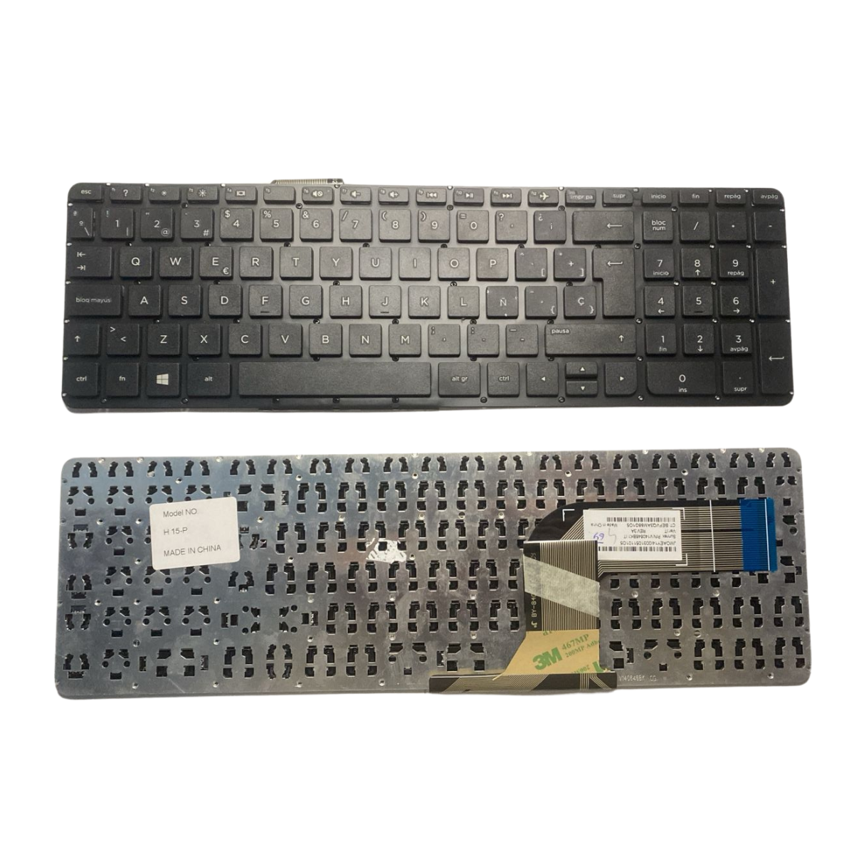 th69 Teclado Hp Pavilion 15-p 15-p000 17-f 17-f Español - Imagen 1