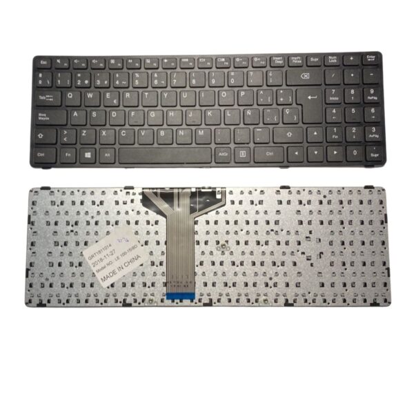 Teclado Lenovo Ideapad 100-15ibd Flex Largo Español - Imagen 2