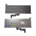 Teclado Apple Macbook Pro 13 A2338 M1 2020 M2 2022 Español Negro