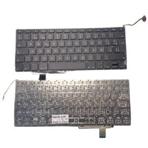 Teclado Apple Macbook Pro 17 A1297 Españo Negro
