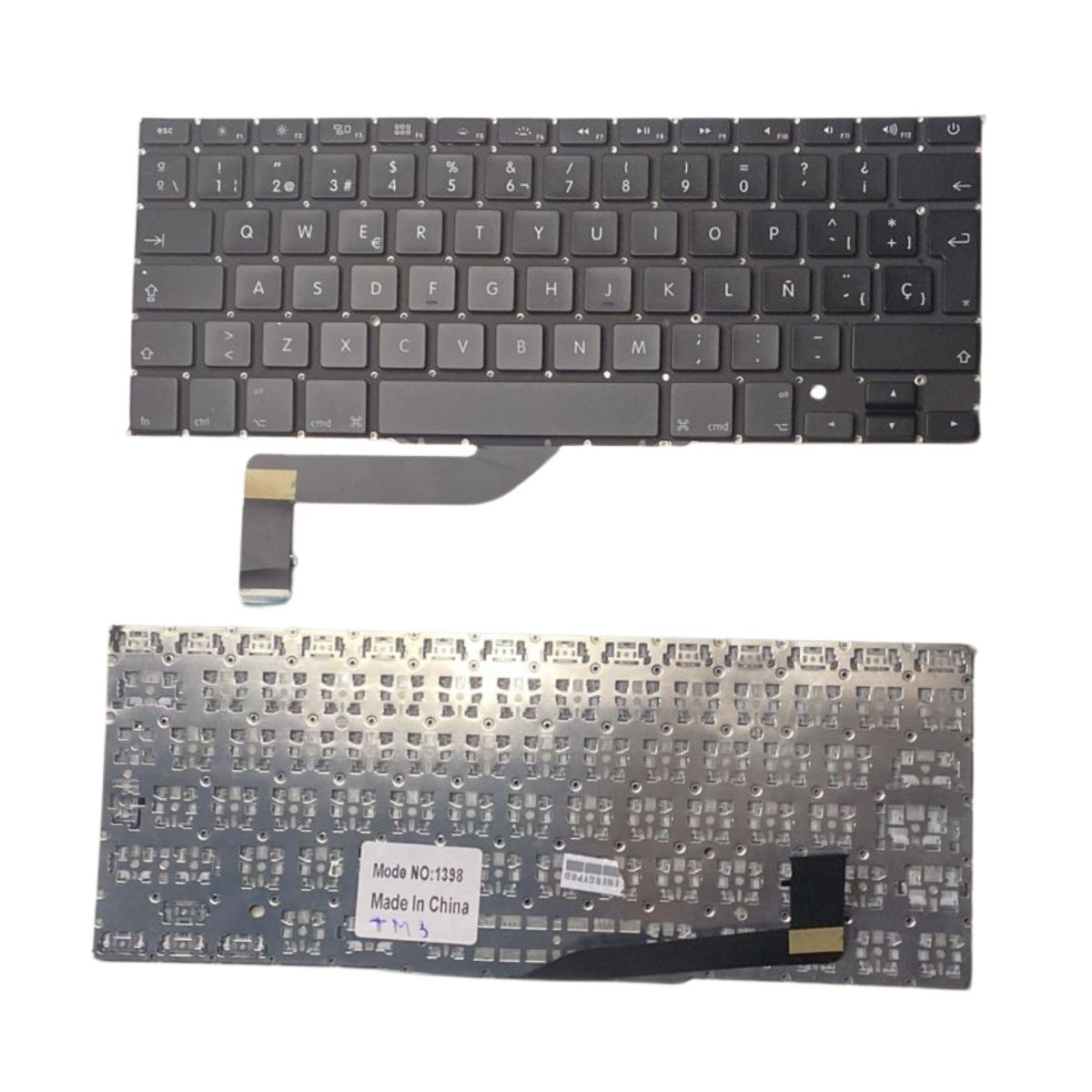 TM3 Teclado Macbook Pro Retina 15 A1398 Esp Negro - Imagen 1