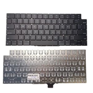 Teclado Apple Macbook Pro 14 Y 16 M1 A2442 Ingles Us Negro