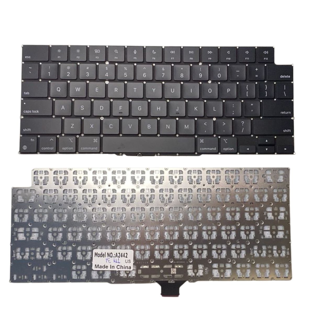 TM31 Teclado Apple Macbook Pro 14 Y 16 M1 A2442 Ingles Us Negro - Imagen 1