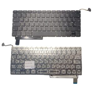 Teclado Apple Macbook Pro 15 A1286  Español Negro