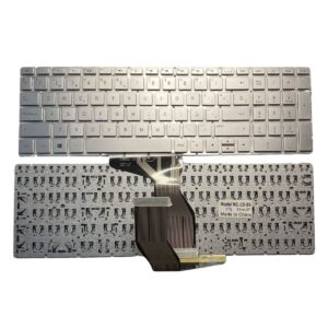 Teclado Hp 15-bs Hp Serie 17-ak Hp Serie 17-bs Silver