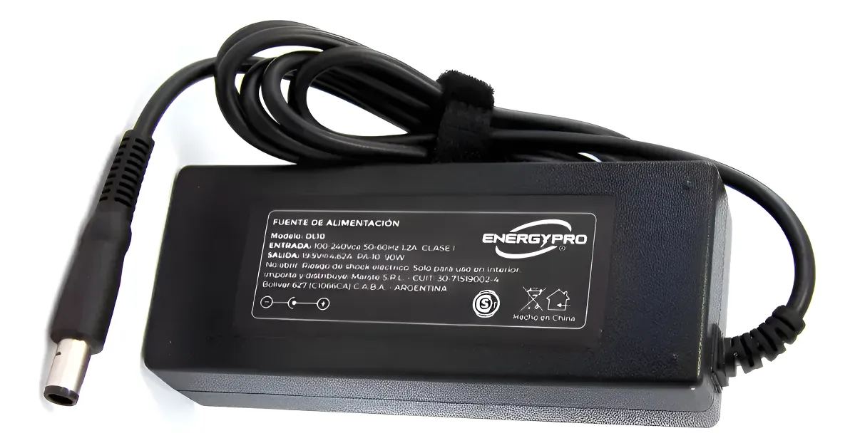 CAR5 Cargador de notebook CARGADOR ENERGYPRO CARGADOR 19.5V 4.62A 90W 7.4X5 Familia Dell - Imagen 1